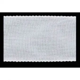 VERSCHIEDENE BREITEN! Stickbänder Zählstoff 14 ct / 54 pts – Stern-Aida Stickborte – Weißer Stickstoff – 5,4 Stiche / Zentimeter – Kreuzstichband Rabatt