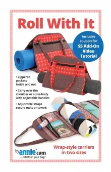 Echt Roll With It – Yogatasche / Sporttasche / Schwimmtasche / Strandtasche – by Annie Schnittmuster