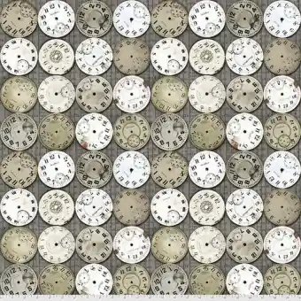Ziffernblätter / Uhrenstoff – Multi Time Pieces – Tim Holtz Eclectic Elements Exklusiv