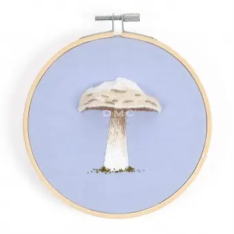 Riesenchampignon 3D-Stickset – DMC Stick-Kit Preiswert