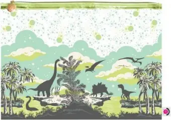 Direktkauf Limited Edition Vinyl „Roar“ Projekttaschem – Original Tula Pink Hardware – Large Meteor Project Bag