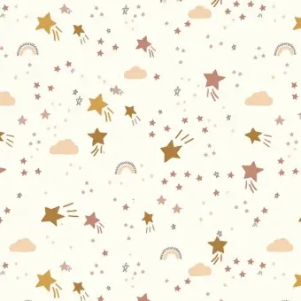 Whisper Untamed Starry Night Kinderstoffe – Dear Stella Patchworkstoffe Knallerangebot
