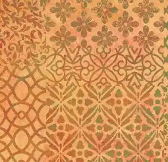 Ochre Stonehenge – Ockerfarbener Patchworkstoff mit Mosaikornamenten – Northcott Fabrics Jetzt Bestellen