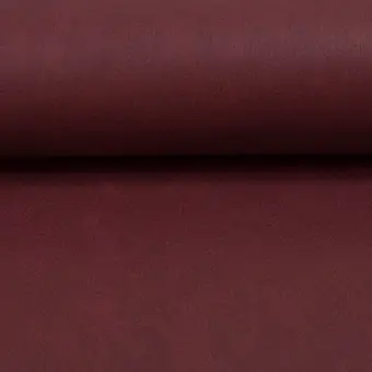 Rabatt Bordeaux-Meliertes Kunstleder – Weinrotes MORA Lederimitat Meterware