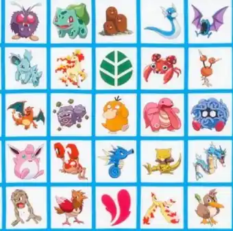 Solange Der Vorrat Reicht Große Sammlung Pokémons – Original Nintendo Pokemonstoff – Pikachu, Bisamsam, Turtok, Glumanda uvm. – DIGITALDRUCK! Character Squares