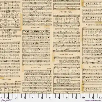 Notenstoff – Neutral Carolers Holidays Past – Tim Holtz Eclectic Elements Phase 2 Preis Gesenkt