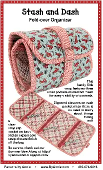 Stash and Dash Fold-Over Organizer – by Annie Schnittmuster Nähtasche / Werkzeugtasche Neue Kollektion