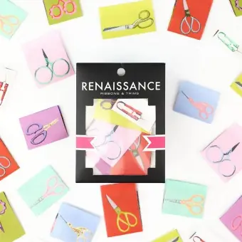 Snip Snip Webetiketten mit Scheren – Renaissance Ribbons Woven Labels Pack Jetzt Kaufen