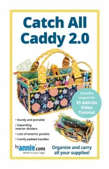 Nähtasche / Werkzeugtasche – Catch All Caddy 2.0 Handtasche – by Annie Schnittmuster Gratis Versand