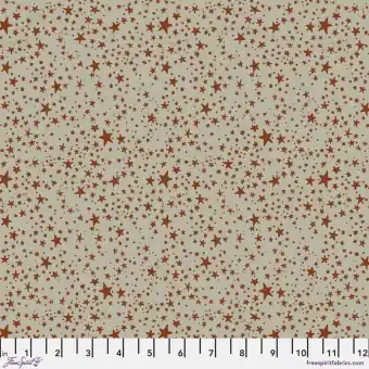 Expressversand Orange Star – Rachel Hauer Mystic Moonlight Halloween Designerstoff – Free Spirit Motivstoff