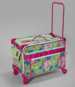 Saisonangebot Limited Edition KABLOOM Tutto Nähmaschinentrolley & Kurstasche – Original Tula Pink Hardware – Tula Pink Large Tutto Trolley Moon Garden