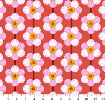 Daffodil – Desert Blumenstoff – Anna Maria Iconic Vintage Collective Designerstoffe – Patchworkstoff Meterware Zertifiziert