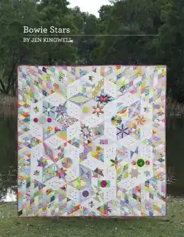 Ausverkauf Bowie Stars Sampler Pattern Anleitung – Patchworkbuch von „Gypsy Wife“’s Jen Kingwell