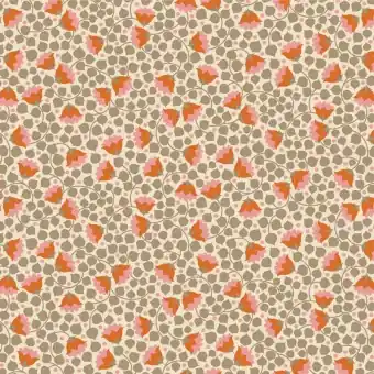 Gratis Versand Bellflower Sand – Tildas Wallflower Blümchenstoffe – Original skandinavischer Tildastoff