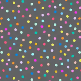 Jetzt Zugreifen Rainbow Punkte – Regenbogen-Punkte – Dewfall by Ghazal Razavi – Figo Fabrics Motivstoff