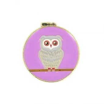 Magnetischer Nähnadelhalter – Needle Minder Nadelmagnet mit Eulenmotiv – Limited Edition Exklusiv