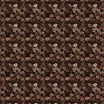 Garantierte Lieferung Kaffeebohnen – Cappuccino. Café Crema, Espresso & Latte Macchiato Motivstoff – Black Frseh Brew Coffee Kaffeestoff – Barista Küchenmotive von Timeless Treasures