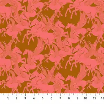 Mythology Taffy Pink – Baumwollstoff – Anna Maria Shooting Star Vintage Collective Designerstoffe – Patchworkstoff Meterware Markenprodukt