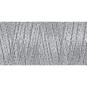 Silber – SULKY Metallic 200 m / 7011 200m – Metallicfaden / Metallicnähegarn / Metallicstickgarn Markenware