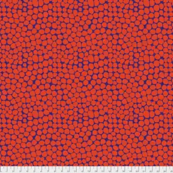 Rust Jumble Dots & Spots – Kaffe Fassett Collective Pünktchenstoff Neue Kollektion