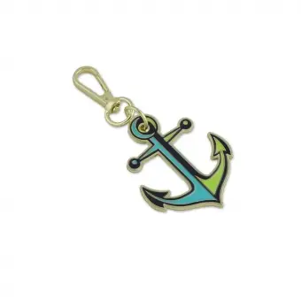 Top-Preis Anchors Aweigh Marine Bag Charm – Taschenanhänger / Taschenbaumler – Sallie Tomato x Tula Pink Hardware Taschenzubehör – Floral Reef Collection – VORBESTELLUNG! Lieferung Ihrer gesamten Bestellung ca. Mai 2026!