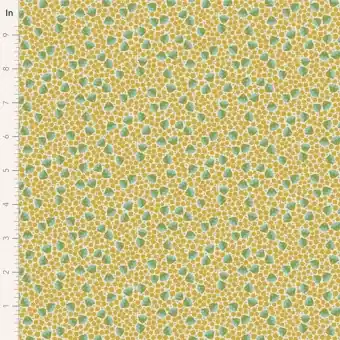 Bellflower Flaxen – Tildas Wallflower Blümchenstoffe – Original skandinavischer Tildastoff Günstig