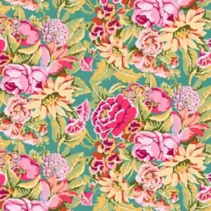 Jetzt Bestellen Floral Dance · Pink – From the Archives · Kaffe Fassett Collective Desgnerstoffe - Philip Jacobs Patchworkstoff