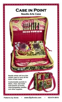 Stricktasche / Häkeltasche – Case in Point Needle Arts Case – by Annie Schnittmuster Preiswert