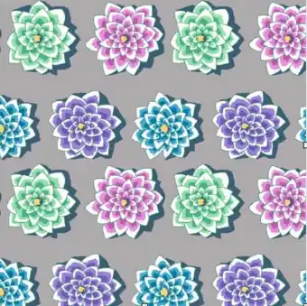 Kostenfreie Lieferung Shadow Flower Blumenstoff – Kaffe Fassett Collective Designerstoffe – Philip Jacobs Patchworkstoff Meterware