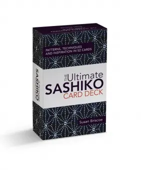 Must-Have Ultimate Sashiko Card Deck – Japanische Stickvorlagensammlung von Susan Briscoe