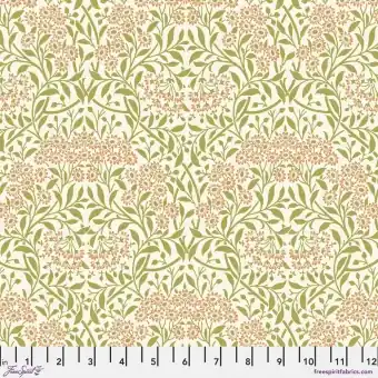 Sunshine Michaelmas Daisy Baumwollstoff – Original William Morris & Company Lizenzstoff – Free Spirit Fabrics Buttermere Patchworkstoffe Wochenendangebot