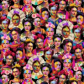 Artist’s Collage – Mexicana Stroke of Genius Motivstoff – Mexican Folklore Ethnostoff Neue Kollektion