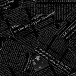 Heißes Angebot Zeitungstoff Motivstoff - Timeless Treasures Patchworkstoff "Opposites Attract" - Schriftstoff "Wing and a Prayer"