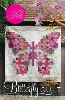 Meistverkauft Tula Pink’s „The Butterfly Quilt“ – Englisches Schnittmuster & Anleitung
