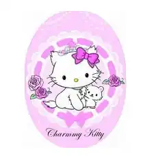 Günstig Hello Kitty Charmmy Rosa Flicken Bügelapplikationen – Original Sanrio