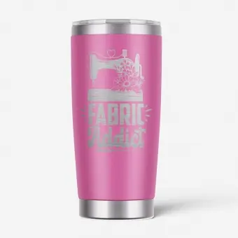 Heißes Angebot Fabric Addict Tumbler – Thermobecher – To Go Kaffeebecher
