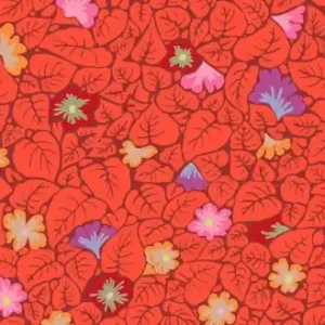 Leaves - Red - From the Archives - Kaffe Fassett Collective Desgnerstoffe - Philip Jacobs Patchworkstoff Bestpreis