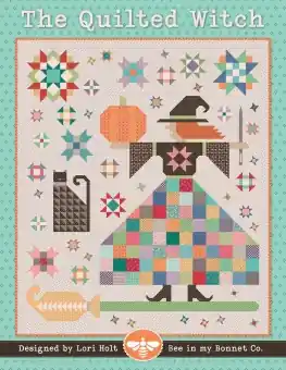 Jetzt Bestellen The Quilted Witch – Schnittmusterbooklet by Lori Holt of Bee in my Bonnet – Halloween Hexen Quilt