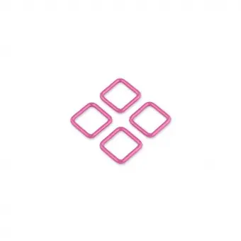 3/4″ Rectangle Rings – Sallie Tomato x Tula Pink Hardware Taschenzubehör 25mm Vierkantringe 2 cm Weltweiter Versand