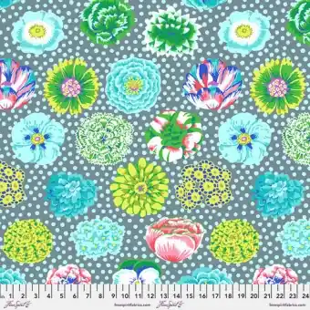 Garantierte Lieferung Pastel Big Blooms Blumenstoff – Kaffe Fassett Collective Designerstoffe