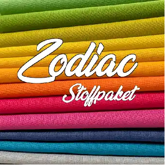 Direktkauf Zodiac Palette – Halbe Meter Stoffpaket – Kona Cotton Solids Unistoffe Maria Norda Color Story Stoffauswahl