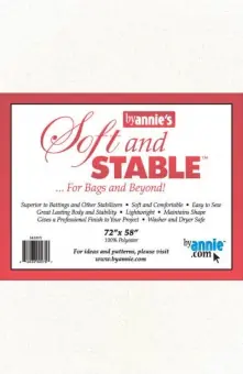 Im Trend Soft & Stable Stabilisator – Taschenvlies by Annie’s – 72 x 58 Inches SB-Packung XXL JUMBO!