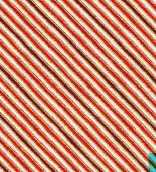 Sonderaktion Stripes Crimson Christmas- Red, Gold and White Metallic Holiday Weihnachtsstoff