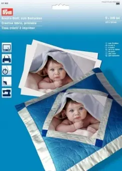 Direkt Vom Hersteller Prym Kreativ Stoff zum Bedrucken 5 Blatt A 4
