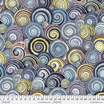 Contrast Spiral Shells – Phillip Jacobs for Kaffe Fassett Collective – Spring / Summer 2022 Preis Gesenkt