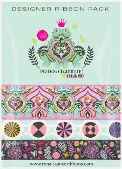 Webbänder Prince Charming Deja Vu Collection Designer Pack – Renaissance Ribbons X Tula Pink Hardware – VORBESTELLUNG! Lieferung Ihrer gesamten Bestellung ca. Juli / August 2026! Bestpreis