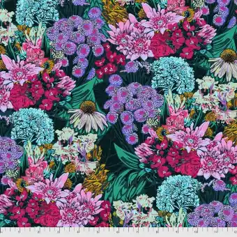 Hush Secret Admirer Blumenstoff – Anna Maria Made My Day Designerstoffe – Free Spirit Fabrics Patchworkstoff Heute Kaufen