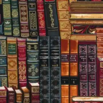 Bücherstoff – Antike & Vintage Buchrücken & Ledereinbände Garantierte Lieferung