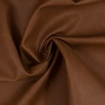 Rehbraun-Meliertes Kunstleder in Antik-Optik – MORA Nougat Vintage Lederimitat Meterware Ausverkauf