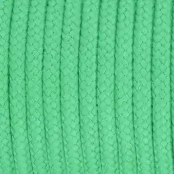 Im Trend Hoodiekordel / Flechtkordel Vintage Grasgrün 8mm – METERWARE – Anorakkordel / Baumwollkordel